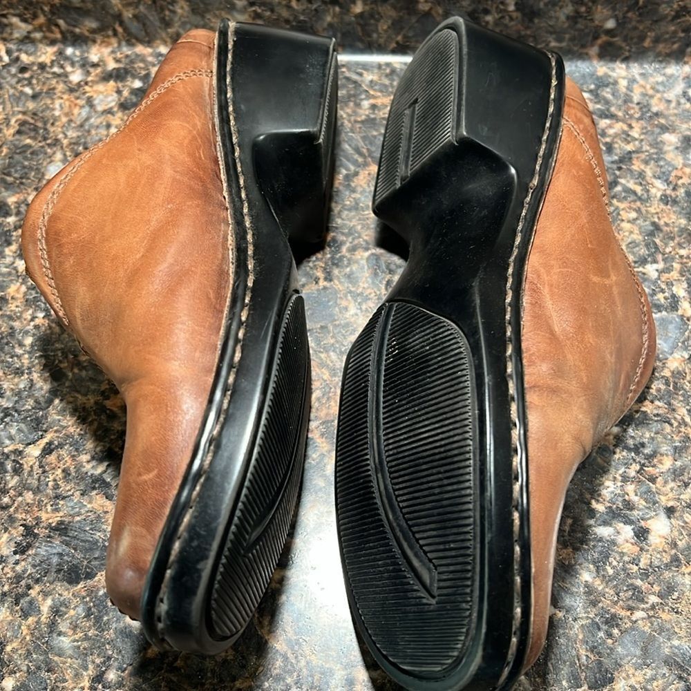 Spring Step Lexi Mules Split Toe Brown Size8.5 - image 8